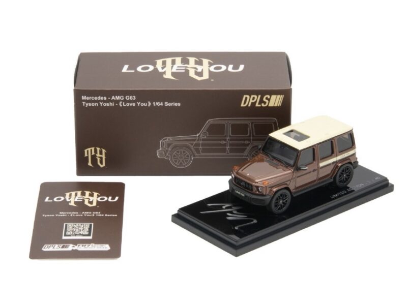 《車友代標》 AR Box 1/64 Tyson Yoshi香港歌手聯名 《Love You》 AMG G63 第1標