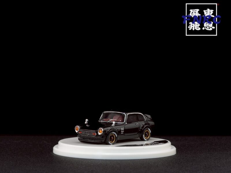 《車友代標》Jiangyi Model 1/64 Honda S800 Coupe 硬頂版 黑色