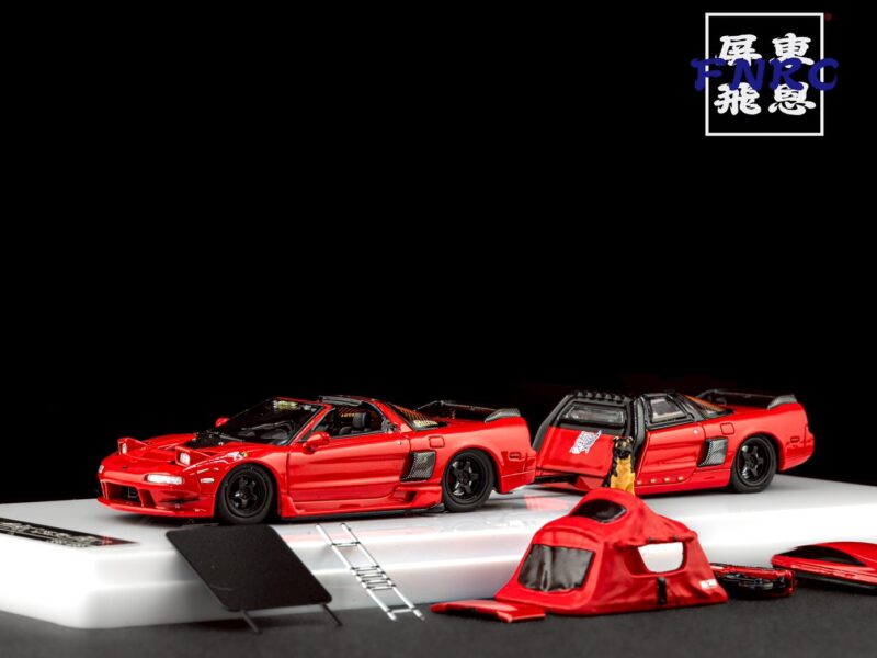 《車友代標》FY 1/64 Honda NSXTRA 附配件大禮包