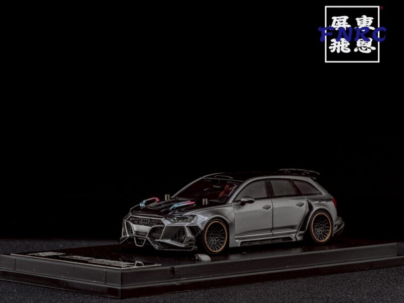 《車友代標》 DCM Audi RS6 引擎蓋可開 鈦灰