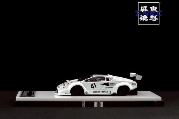 Vision64 Vision64 Lamborghini COUNTACH LP500 白色豪華版 跳燈可啟閉 - FNRC車庫
