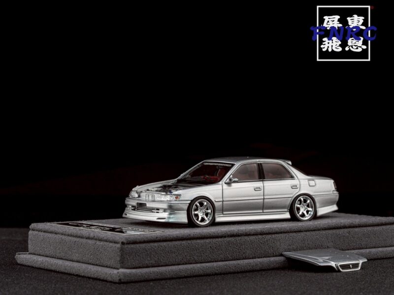 Mortal Model 1/64 Toyota CRESTA MK5 X100 2.5 銀 引擎蓋可開 Mortal Model 1/64 Toyota CRESTA MK5 X100 2.5 銀 引擎蓋可開