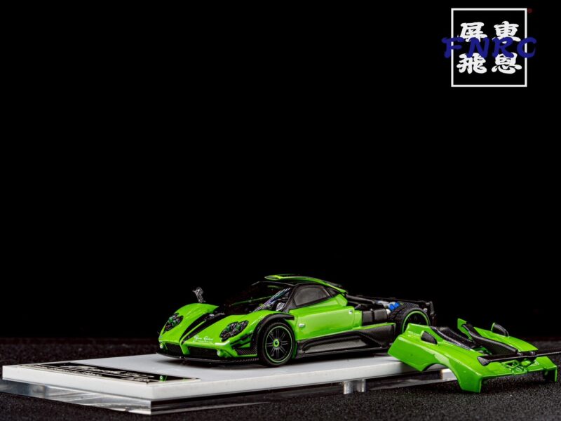 HKM 1/64 帕加尼 Zonda 760 硬頂版 蘋果綠 引擎蓋可開 HKM 1/64 帕加尼 Zonda 760 硬頂版 蘋果綠 引擎蓋可開