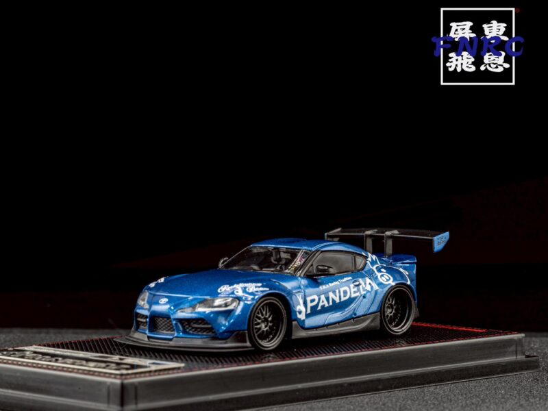 《絕版品》 IG 1/64 Toyota A90 Supra 火箭兔套件 藍色 《絕版品》 IG 1/64 Toyota A90 Supra 火箭兔套件 藍色