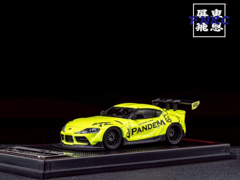 《絕版品》 IG 1/64 Toyota A90 Supra 火箭兔套件 螢光黃 《絕版品》 IG 1/64 Toyota A90 Supra 火箭兔套件 螢光黃