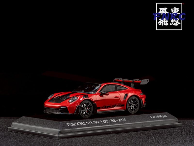 《絕版品》 MINICHAMPS 1/64 保時捷 GT3 RS 紅黑 《絕版品》 MINICHAMPS 1/64 保時捷 GT3 RS 紅黑