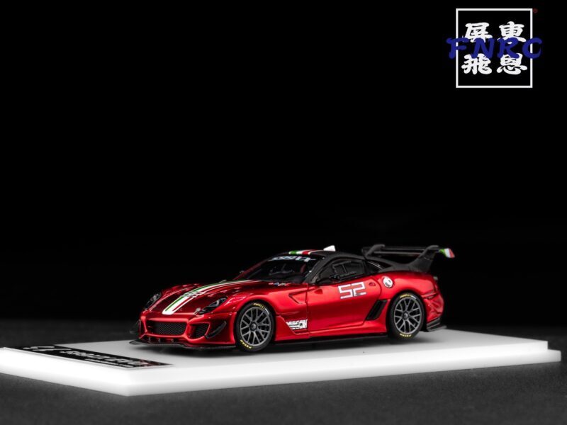 SK Model 1/64 法拉利 599XX EVO 金屬紅52號 SK Model 1/64 法拉利 599XX EVO 金屬紅52號