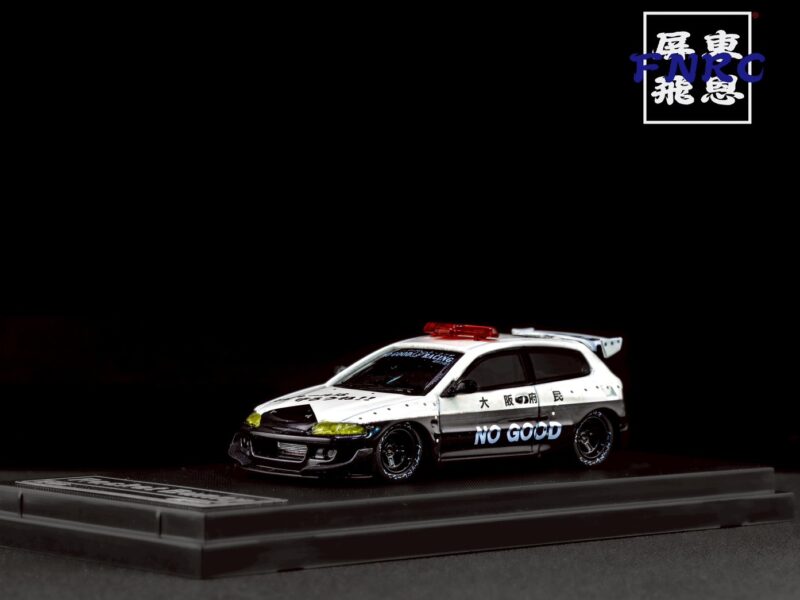 《絕版品》 HKM 1/64 Honda EG6 JDM日本大阪警車 《絕版品》 HKM 1/64 Honda EG6 JDM日本大阪警車