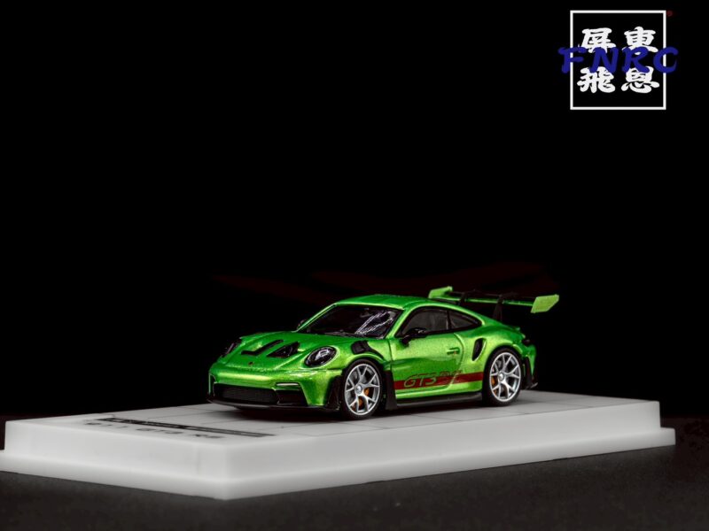 《絕版品》 MJ 1/64 保時捷 992 GT3 RS 金龜綠 《絕版品》 MJ 1/64 保時捷 992 GT3 RS 金龜綠