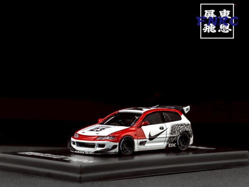 《絕版品》HKM 1/64 Honda EG6 JDM Jordan塗裝