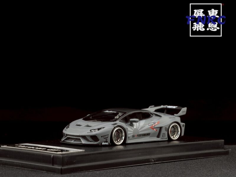 MJ 1/64 LBWK 藍寶堅尼 LP610 GT 戰鬥灰