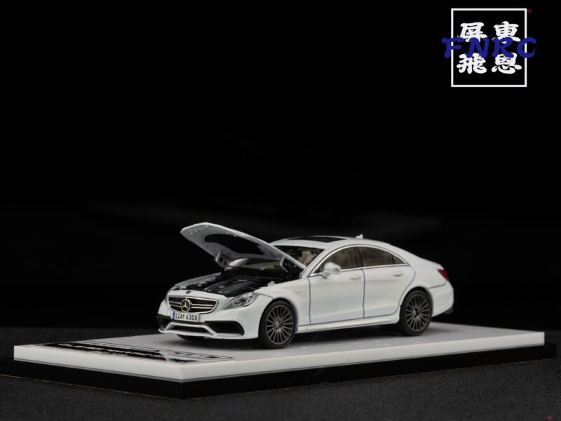 Mortal Model 1/64 賓士 CLS63 惡魔之眼 珠白色 引擎蓋可開