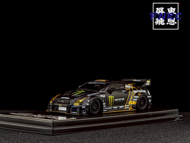 《海外調回絕版品》 MC 1/64 Nissan LBWK GTR R35 魔爪