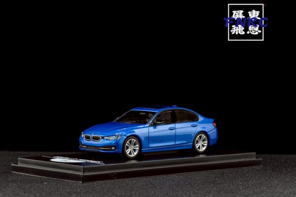 《海外調回絕版品》 AR 1/64 BMW F30 3系 藍色