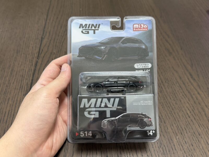 《車友代標》MINI GT No.514 Audi RS6 ABT 吊卡版