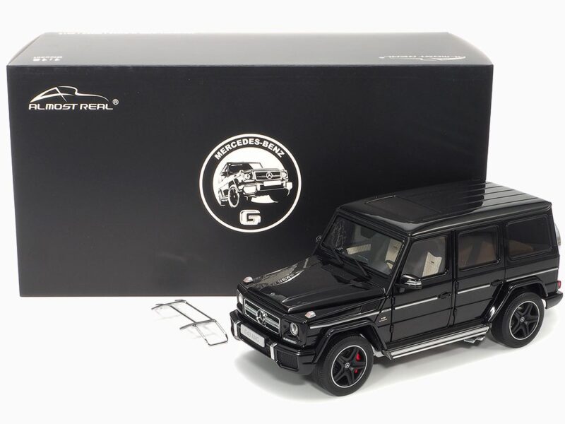 《車友代標!》 Almost Real 1/18 Mercedes-AMG G63 (W463) 2015 - Black 《車友代標!》 Almost Real 1/18 Mercedes-AMG G63 (W463) 2015 - Black