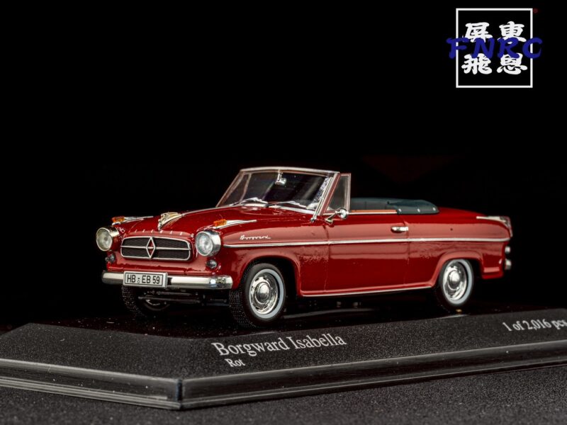 《車友代標》 MINICHAMPS 1/43 Borgward lsabella