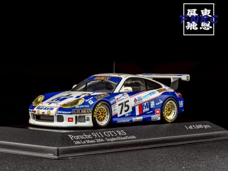 《車友代標》 MINICHAMPS 1/43 保時捷 911 GT3 RS 24h du Mans 2004