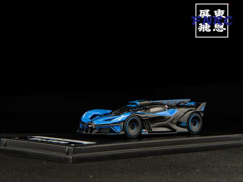 MJ 1/64 Bugatti Bolide 飛火流星 藍色