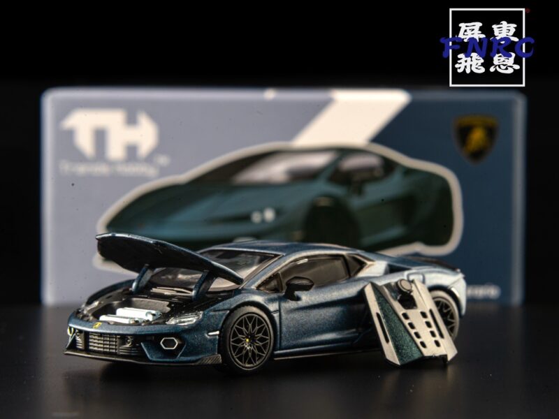 《FNRC總代理》 Trends Hobby 1/64 Lamborghini Temerario - Matte Blue 《FNRC總代理》 Trends Hobby 1/64 Lamborghini Temerario - Matte Blue