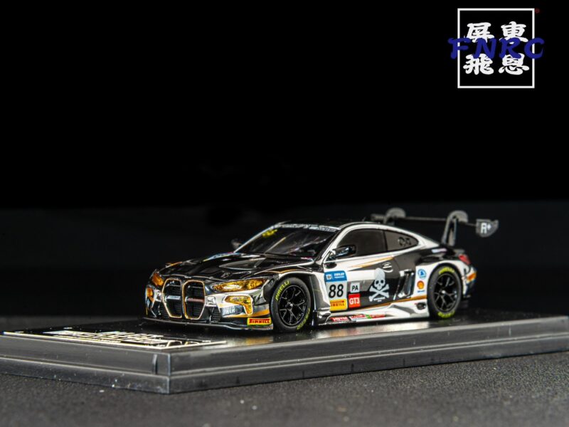 《台灣限定》 A+ Model 1/64 BMW M4 GT3 黑金骷髏塗裝 《台灣限定》 A+ Model 1/64 BMW M4 GT3 黑金骷髏塗裝