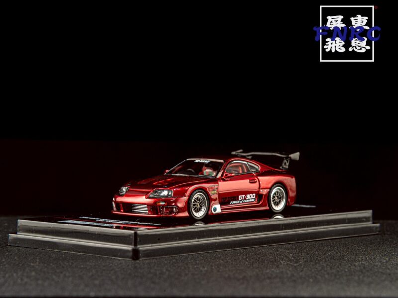 《車友代標》 INNO 64 Toyota A80 Supra TOP SECRET 紅色