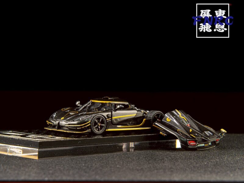 《車友代標》 DEMON KING 1/64 科尼賽克 ONE:1 金鳳凰