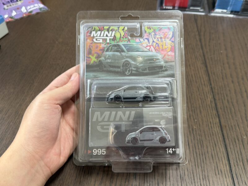《車友代標》 MINI GT No.995 LBWK Abas Works 595水泥灰 《車友代標》 MINI GT No.995 LBWK Abas Works 595水泥灰
