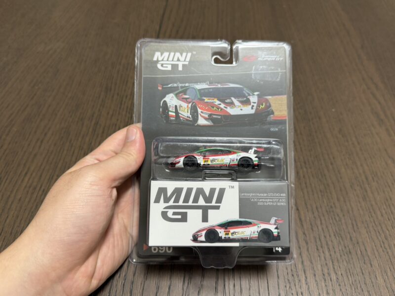《車友代標》 MINI GT No.690 藍寶堅尼 2023 JLOC Huracan GT3 EVO 《車友代標》 MINI GT No.690 藍寶堅尼 2023 JLOC Huracan GT3 EVO