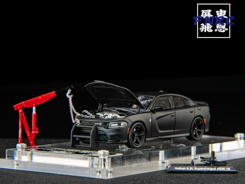 PK Dodge Charger SRT Hellcat 啞黑色 PK Dodge Charger SRT Hellcat 啞黑色