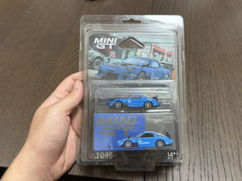 《車友代標》 MINI GT No.1046 RE雨宮 Mazda RX-7 AMEMIYA 20B 《車友代標》 MINI GT No.1046 RE雨宮 Mazda RX-7 AMEMIYA 20B