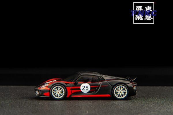 《2026馬來西亞會展限定》 Trends Hobby Porsche 918蛙王 Spyder 引擎蓋可開
