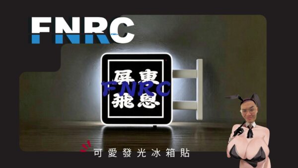 《湊1500$免運神器》FNRC發光冰箱貼 照亮你心