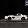 《海外調回絕版品》 FW 1/64 賓士 SLS 白色 鷗翼門 三開
