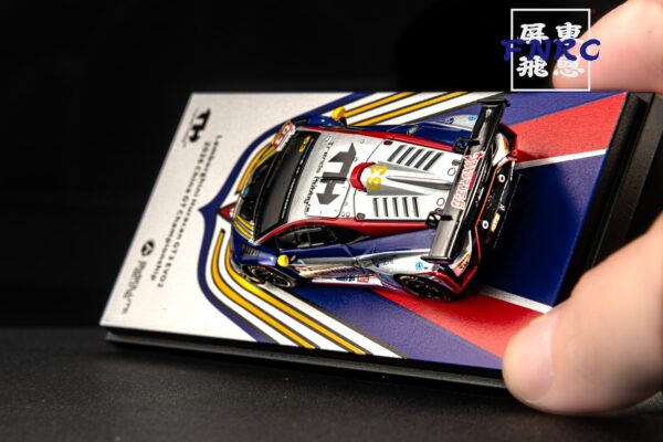 《FNRC總代理》 Trends Hobby 1/64 藍寶堅尼 迪迦鹹蛋超人塗裝 Huracan GT3 #63