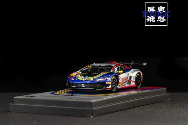 《FNRC總代理》 Trends Hobby 1/64 藍寶堅尼 迪迦鹹蛋超人塗裝 Huracan GT3 #63