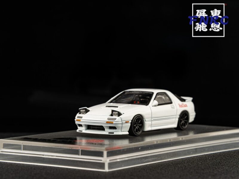 《車友代標》 ATS 1/64 頭文字D 馬自達 RX7 跳燈可開