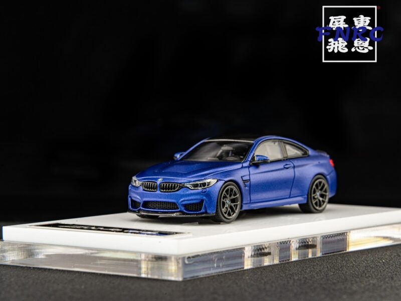 《車友代標》 HH 1/64 BMW F82 M4cs 啞光藍