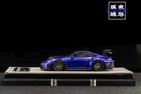HH Model 1/64 精品 保時捷 GT3 RS 金屬紫羅蘭