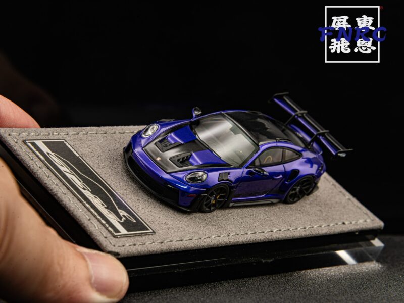 HH Model 1/64 精品 保時捷 GT3 RS 金屬紫羅蘭