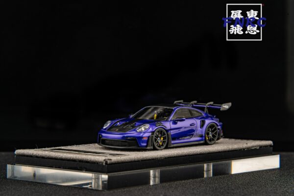 HH Model 1/64 精品 保時捷 GT3 RS 金屬紫羅蘭