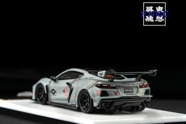 Fine Model 1/64 獨家全新模具！LBWK Corvette C8 戰鬥灰