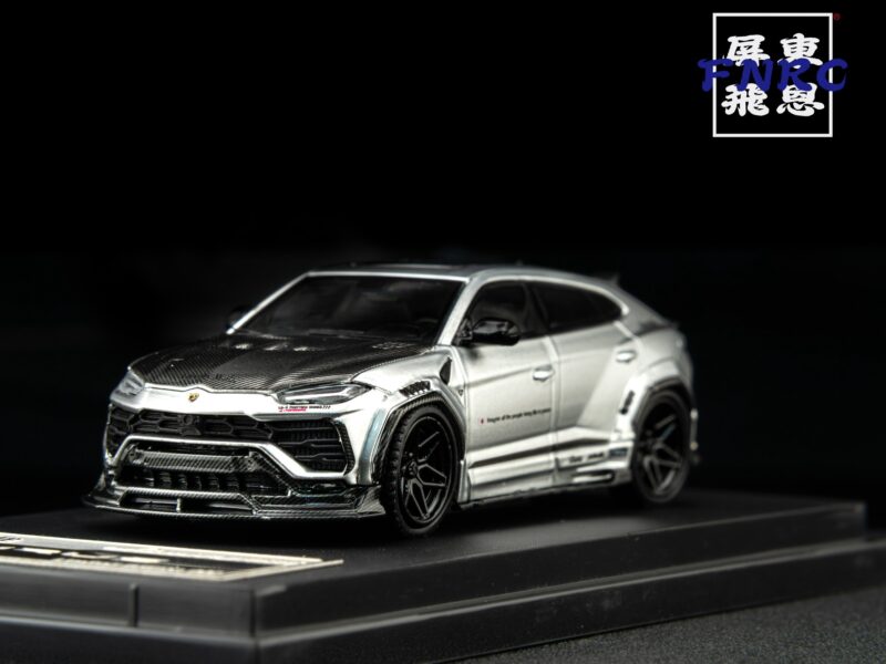 Flame Model 1/64 藍寶堅尼 URUS 金屬銀