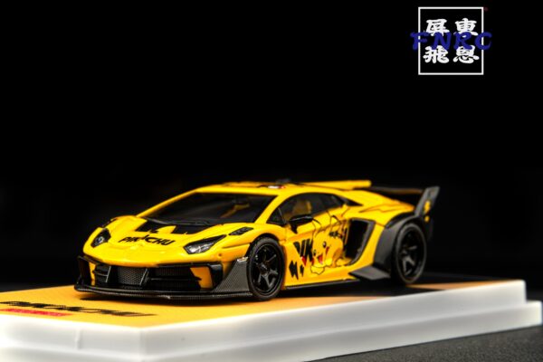 CC 1/64 藍寶堅尼 LBWK GTEVO 皮卡丘塗裝