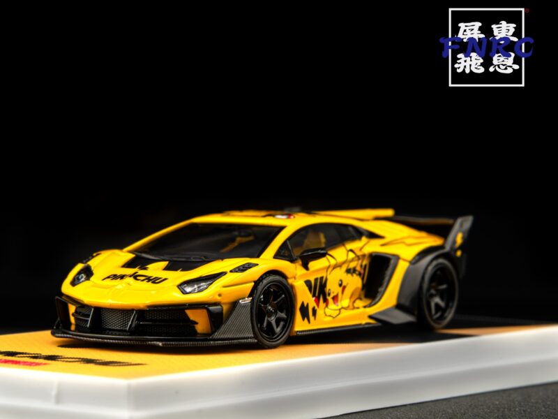 CC 1/64 藍寶堅尼 LBWK GTEVO 皮卡丘塗裝