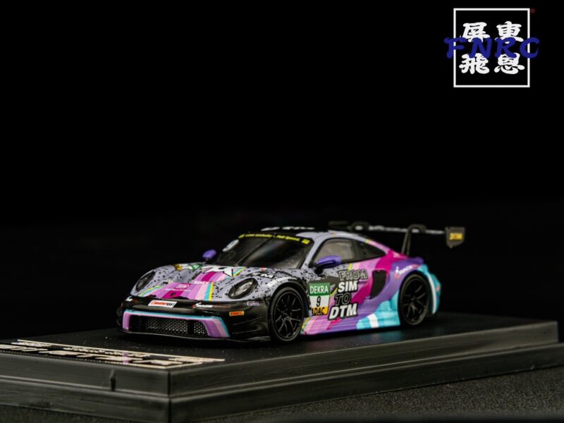 SR 1/64 保時捷 911 GT3 R 彩色9號