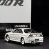TLV 1/64 精品級 Nissan GTR R33 400R 白色