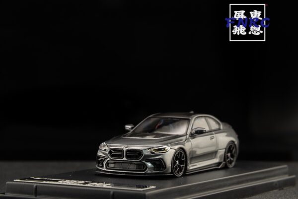 SW 1/64 BMW G87 M2 ADRO 套件 低尾翼鈦灰塗裝