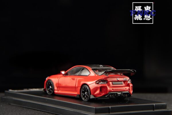 SW 1/64 BMW G87 M2 ADRO 套件 高尾翼 紅