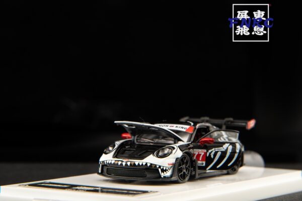 Demon King 1/64 獨家模具 保時捷 GT3 RS 化骨龍塗裝 前機蓋 門可開